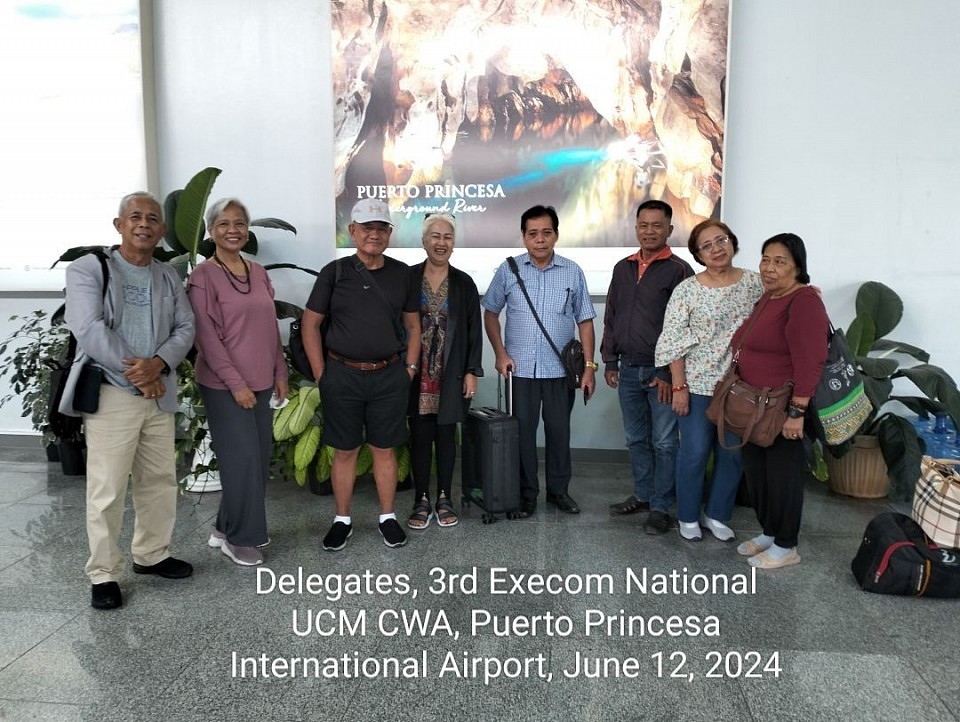 3rd UCM CWA National Execom, UCCP Puerto Princesa City, Palawan, June 13-16, 2024