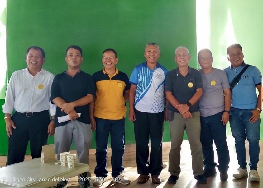 NWMJ UCM officers, Bros Gargar, Sosmeña, Poculan, Calma, Eslao, Tampus. Rev Billones chaplain
