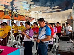 CMC conducting Jail Ministry at city Jail at El Salvador City.